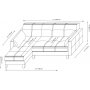 Polya sovesofa - Lys gr