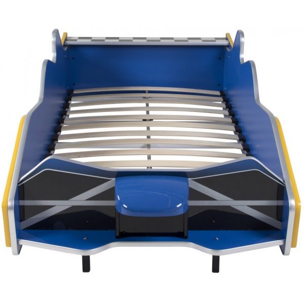 Barneseng Formel F1 med belysning - Blå Barneseng Formel F1 med belysning - Blå