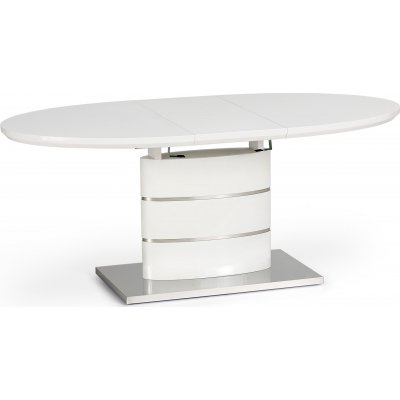 Evangeline spisebord 140-180 cm - Hvit