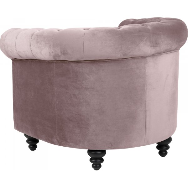 Charlietown lenestol - Pudderrosa Charlietown lenestol - Pudderrosa