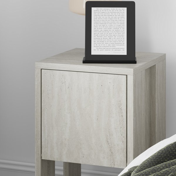 Ema nattbord - Travertin Ema nattbord - Travertin