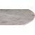 SOHO spisebord Ø130 cm - Børstet aluminium / Sølvmarmor