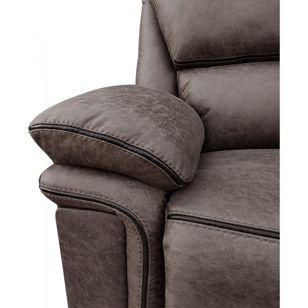 Reclinerlenestol Riverdale - Brun (Mikrofiber) + Tekstilrens for møbler Reclinerlenestol Riverdale - Brun (Mikrofiber) + Tekstilrens for møbler