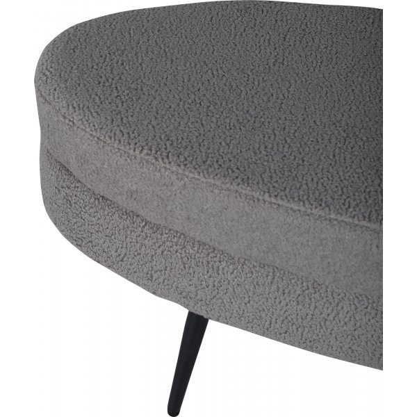 Rino sittepuff - Grbeige teddy