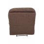 Reclinerlenestol Riverdale - Brun (Mikrofiber)