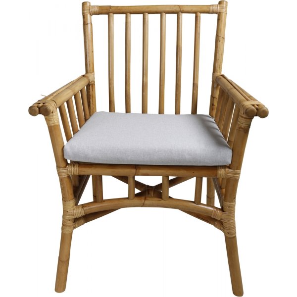 Cane uteservering gruppe med 2 Cane stoler - Natur/Sandbeige Cane uteservering gruppe med 2 Cane stoler - Natur/Sandbeige