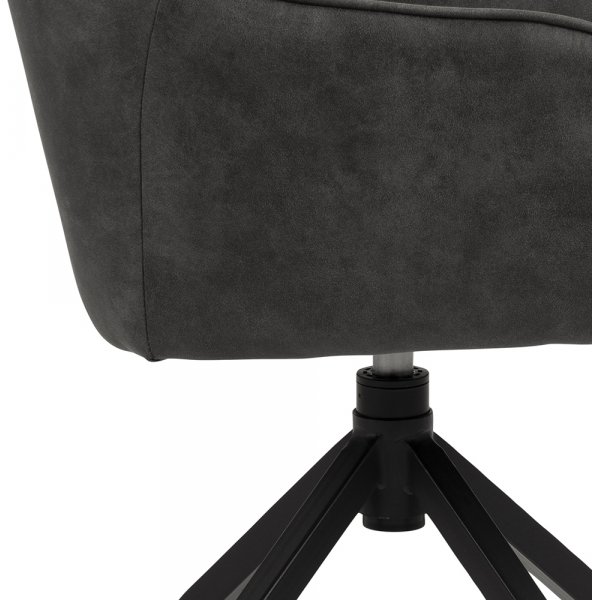 Brenda lenestol - Antrasitt