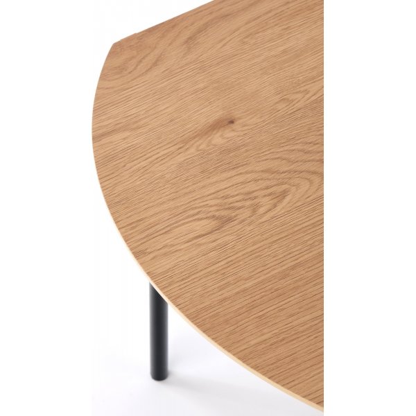 Bak salongbord 105 x 55 cm - Eik/sort Bak salongbord 105 x 55 cm - Eik/sort