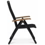 Ekens stillingsstol - Svart aluminium / Polywood