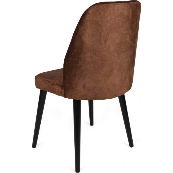 Dallas spisestuestolsett - Brun/svart Dallas spisestuestolsett - Brun/svart