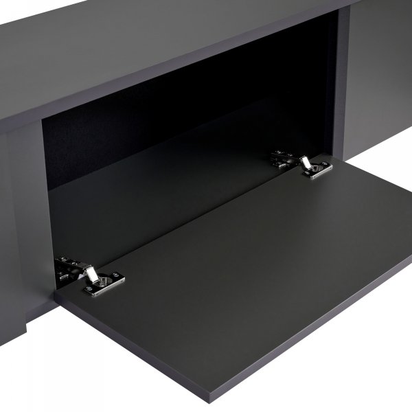 TV-stativ Orost 180 cm - Antrasitt/svart