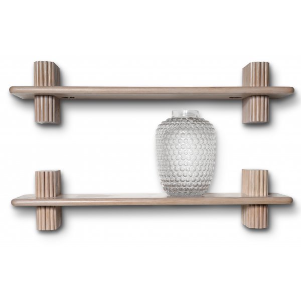 Posh byggbart hyllesystem - whitewash + Tekstilrens for møbler Posh byggbart hyllesystem - whitewash + Tekstilrens for møbler