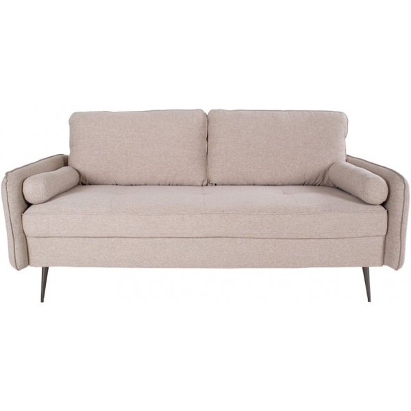 Imola 2,5-seters sofa - Beige/Svart