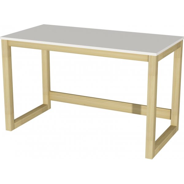 Tone skrivebord - Hvit/furu Tone skrivebord - Hvit/furu