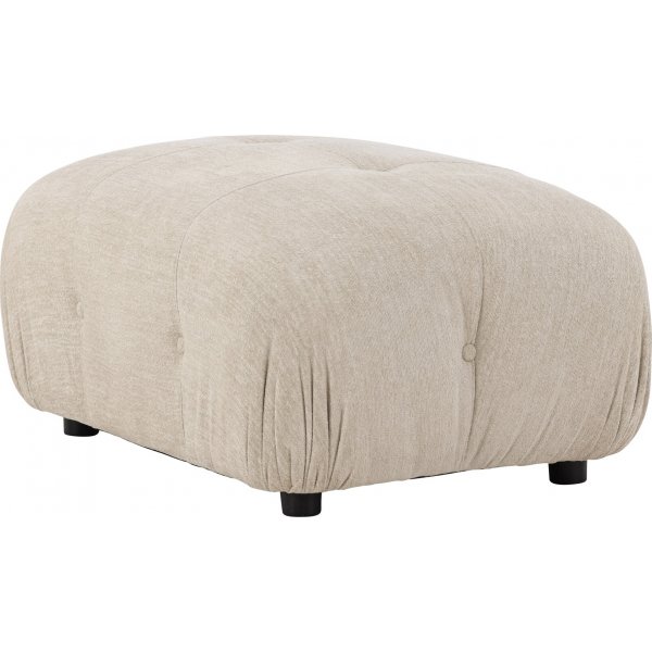 Mika ottoman - Beige/Sort Mika ottoman - Beige/Sort