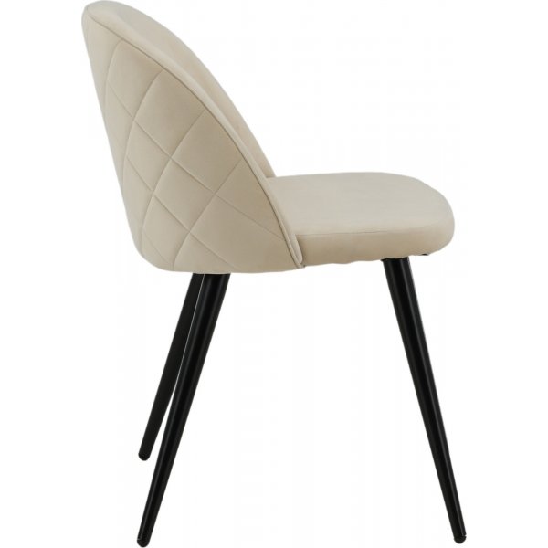 Alice spisestol - Beige flyel