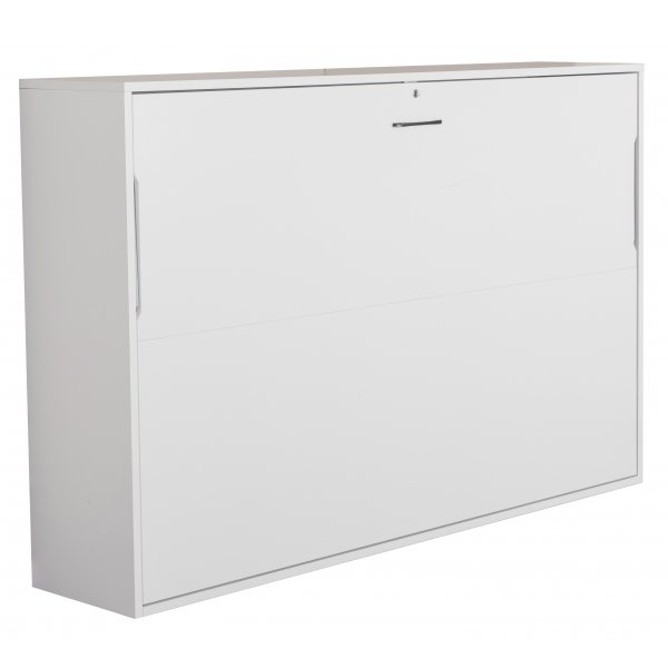 Veggseng 90200 cm horisontal - Hvit - Compact Living