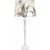 Salong bordlampe - Hvit/beige - 55 cm