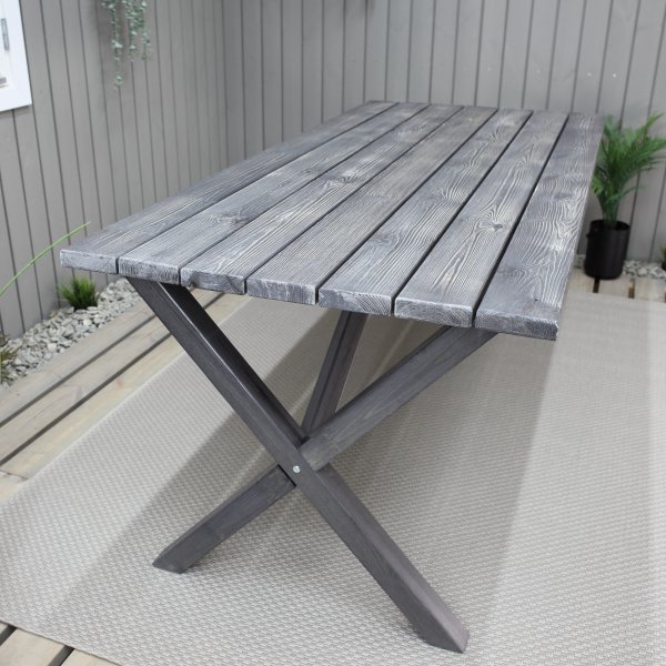 Scottsdale spisebord 190 cm - Grålaserat furu + Flekkfjerner for møbler Scottsdale spisebord 190 cm - Grålaserat furu + Flekkfjerner for møbler