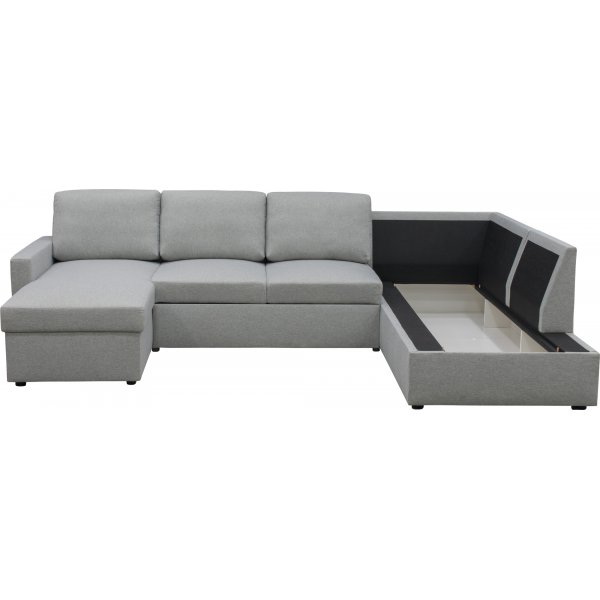 U sofa sovesofa grå - Tärnö + Flekkfjerner for møbler U sofa sovesofa grå - Tärnö + Flekkfjerner for møbler