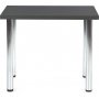 Buno spisebord 90 cm - Antrasitt/krom
