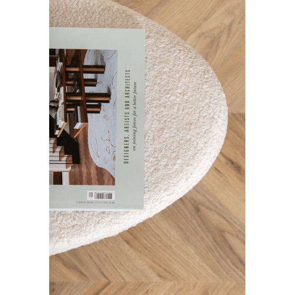 Rino sittepuff - Hvit teddy Rino sittepuff - Hvit teddy