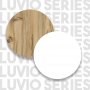 Luvio mediebenk 7 - Eik/hvit