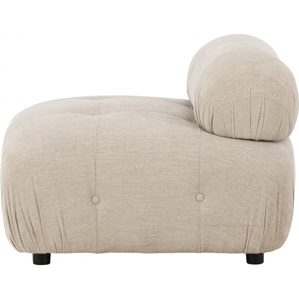 Mika sofamodul - Beige/Krom Mika sofamodul - Beige/Krom