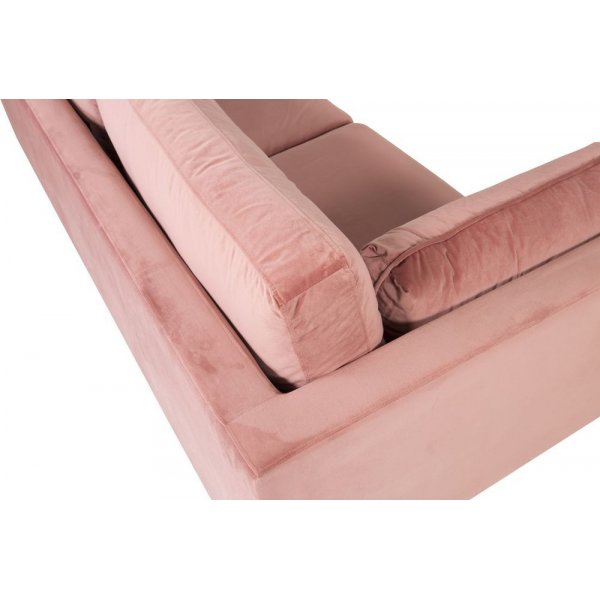 Sofa Savanna - Gammelrosa Fløyel Sofa Savanna - Gammelrosa Fløyel