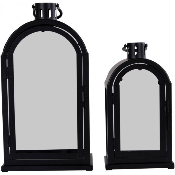 Kos Lantern - Svart - 2 stk Kos Lantern - Svart - 2 stk