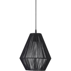 Rio taklampe - Sort - 28 cm