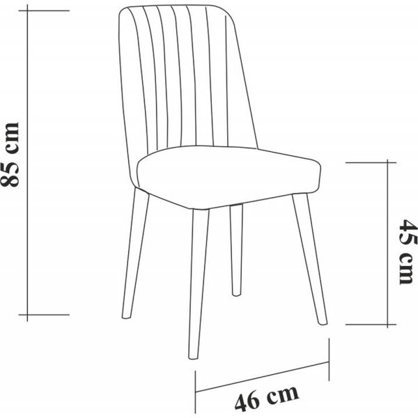 Vina 1053 spisegruppe med sofa - Furu/antrasitt + 6.00 x Stolpute Vina 1053 spisegruppe med sofa - Furu/antrasitt + 6.00 x Stolpute