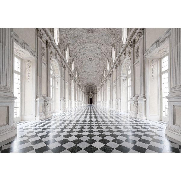 Glassbilde Palace Corridor - 120x80 cm