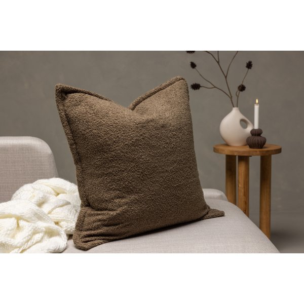 Tuva putetrekk 60 x 60 cm - Brun Tuva putetrekk 60 x 60 cm - Brun