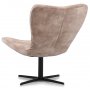 Spekerd designer lenestol - Beige Velour