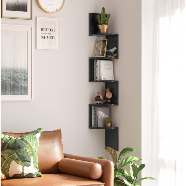 Damaskus bokhylle - Svart Damaskus bokhylle - Svart