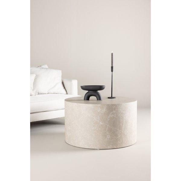 York salongbord Ø80 cm - Beige York salongbord Ø80 cm - Beige