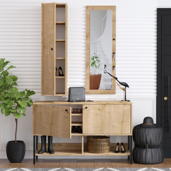 Claire gangmøbel - Safir eik Claire gangmøbel - Safir eik