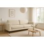 Aspen 3-seter sofa - Beige flyel