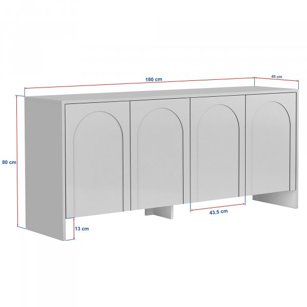 Skjenk Arina 180 cm - Atlas