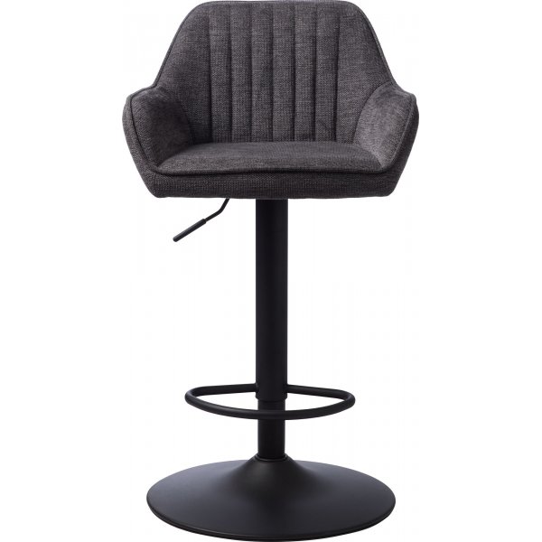 Casco barstol - Mørkegrå stripete mønster Casco barstol - Mørkegrå stripete mønster