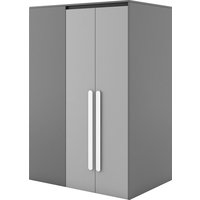 Pauline garderobe - Graphite/grå - Høyrevendt Pauline garderobe - Graphite/grå - Høyrevendt