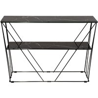 Cube Konsollbord - Glass/svart Cube Konsollbord - Glass/svart