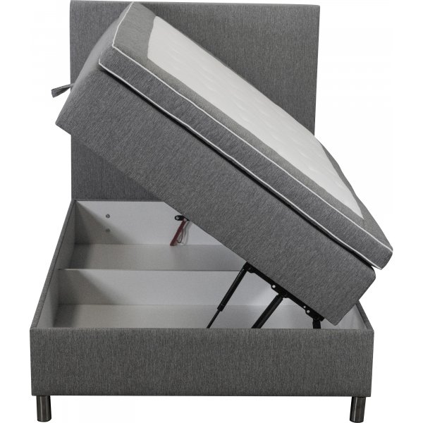 Seng med oppbevaring gr 120x200 cm