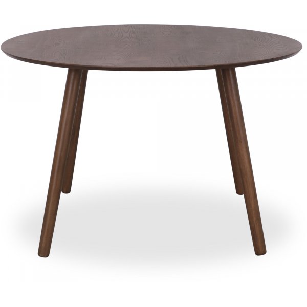 Rosvik rundt spisebord 120 cm - Brun finr