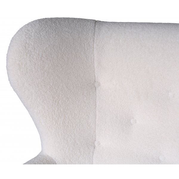 Buffalo lenestol - Off White Teddy Buffalo lenestol - Off White Teddy