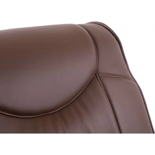 Jacqueline hvilestol i brunt øko-skinn Jacqueline hvilestol i brunt øko-skinn
