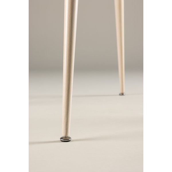 Spisebord Ø100 cm i hvitkalking Spisebord Ø100 cm i hvitkalking