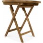 Grunnebo sammenleggbart rundt spisebord 70 cm - Teak