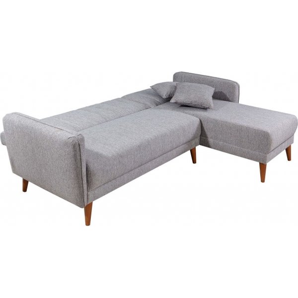 Aqua divansovesofa, høyre - Grå Aqua divansovesofa, høyre - Grå